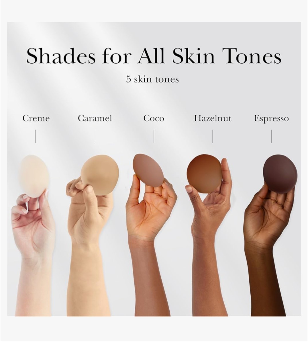 Nippies Nipple Cover Sticky Adhesive Silicone Nipple Pasties Reusable S/M Creme