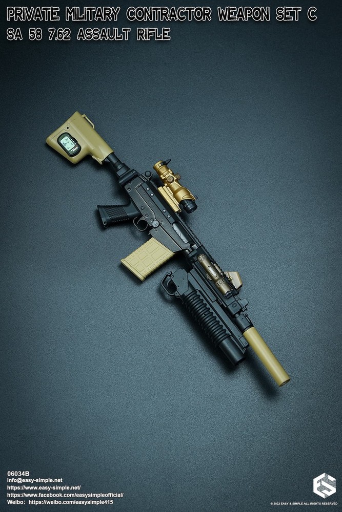 1/6 Scale Toy PMC - Tan Attachment Set