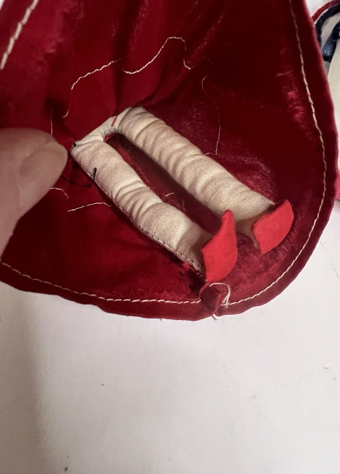 3 Vintage Navajo Fabric Doll Family Handmade Native American Man Woman Child