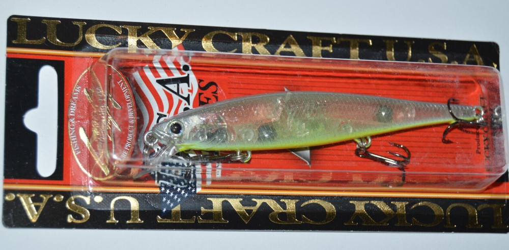 lucky craft flash pointer 100 slow suspending 4" 3/8oz skeet's magic