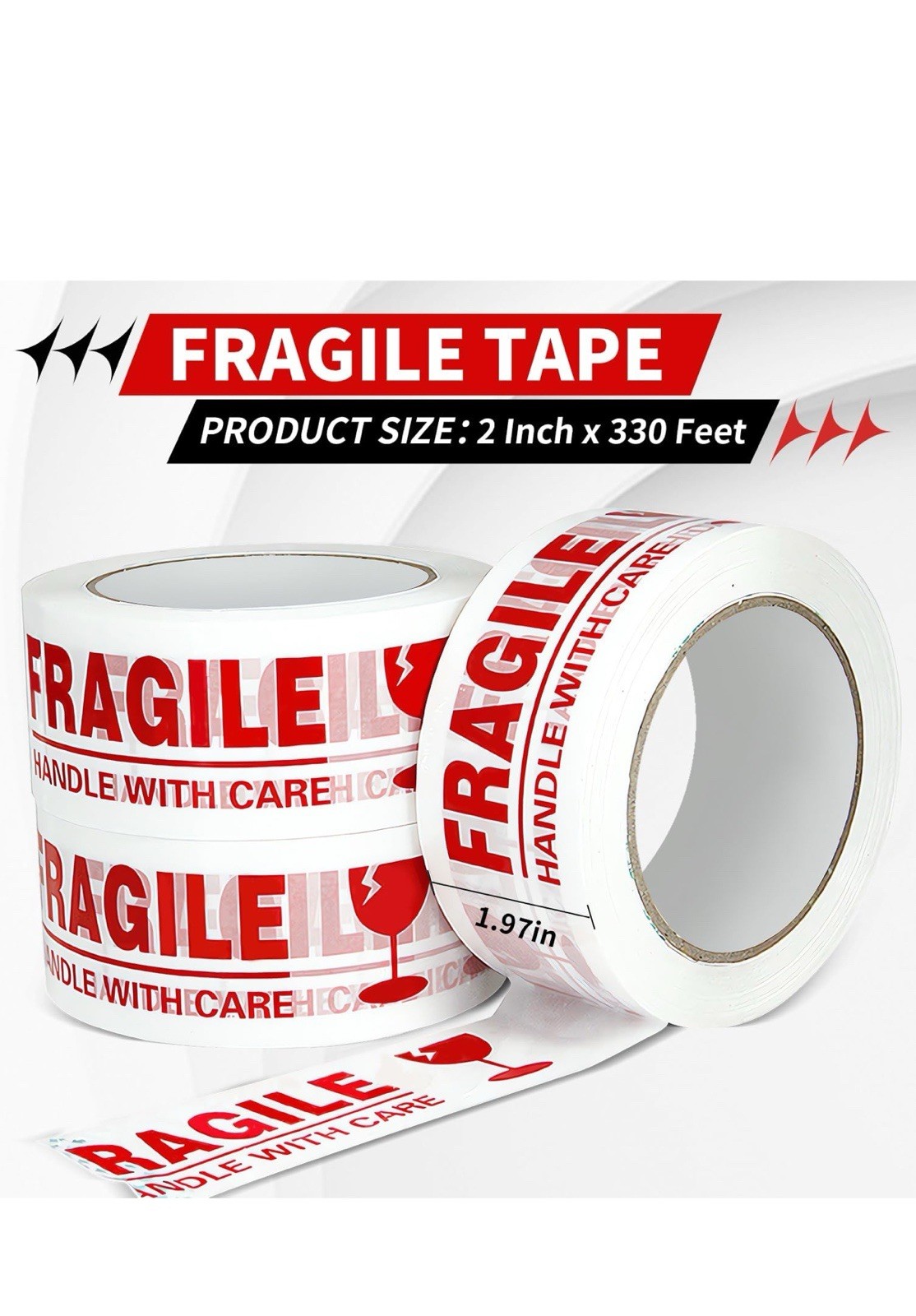 Fragile Marking Tape Handle with Care Shipping Packing