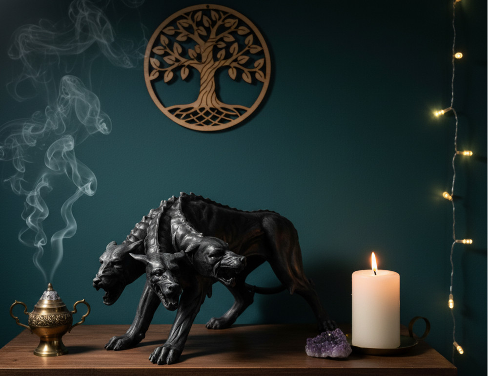 Cerberus Statue