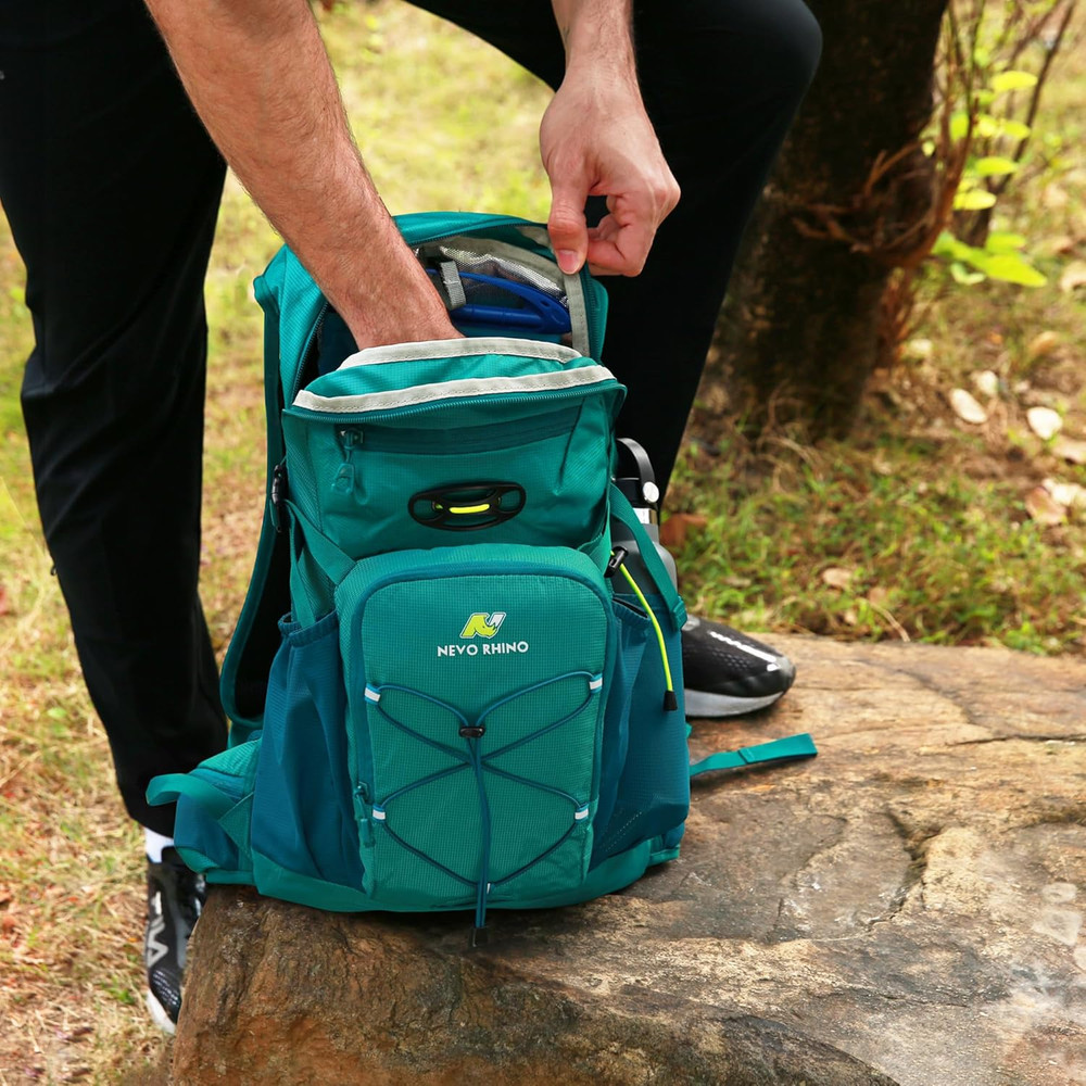 Hydration Backpack, 18L Multipurpose Hiking Backpack with 3L Water Bladder, Wate