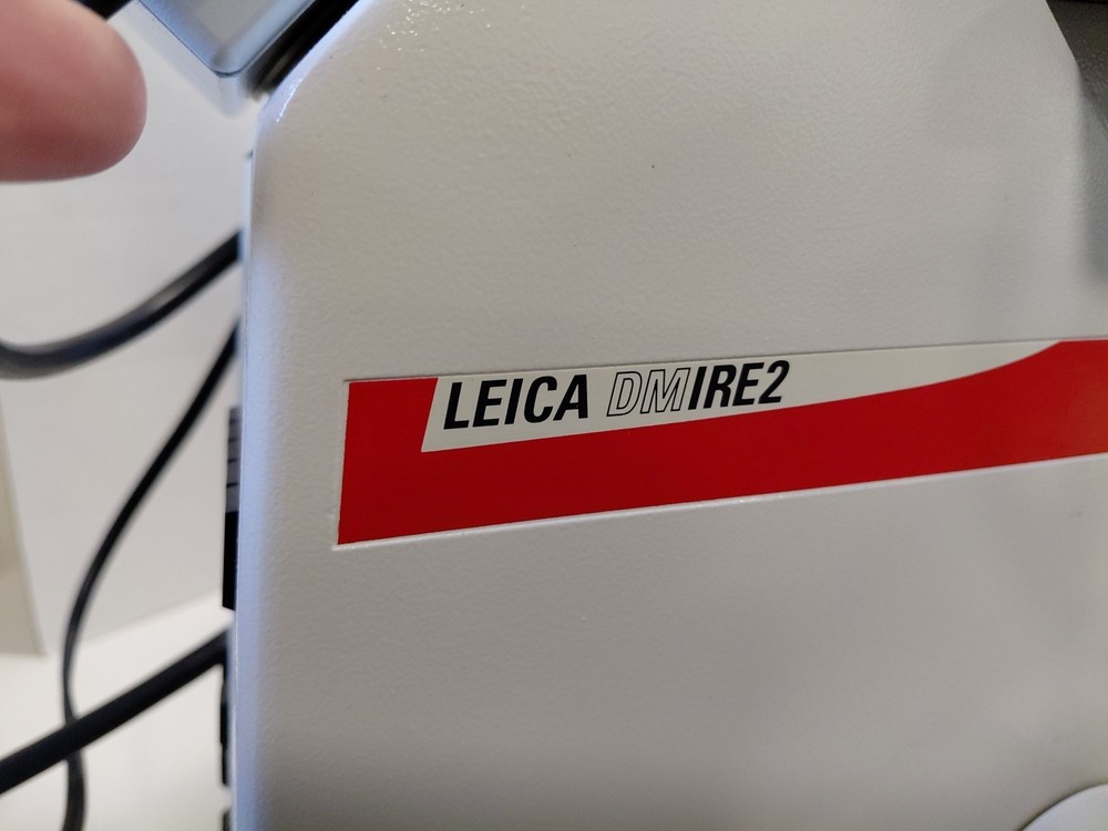 Leica Inverted Microscope DMIRE2 For Parts Untested