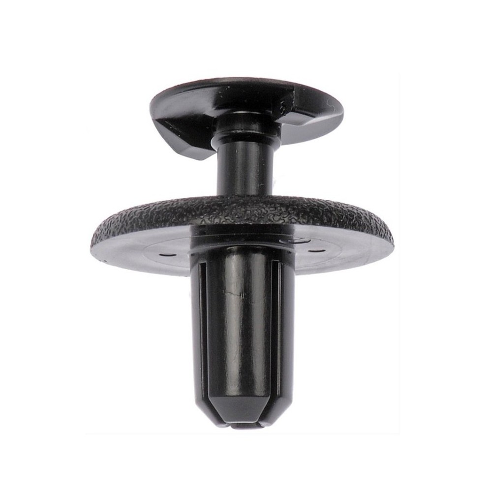 Rocker Panel Molding Retainers | Plastic | Black | 0.51 Inches Face Diameter