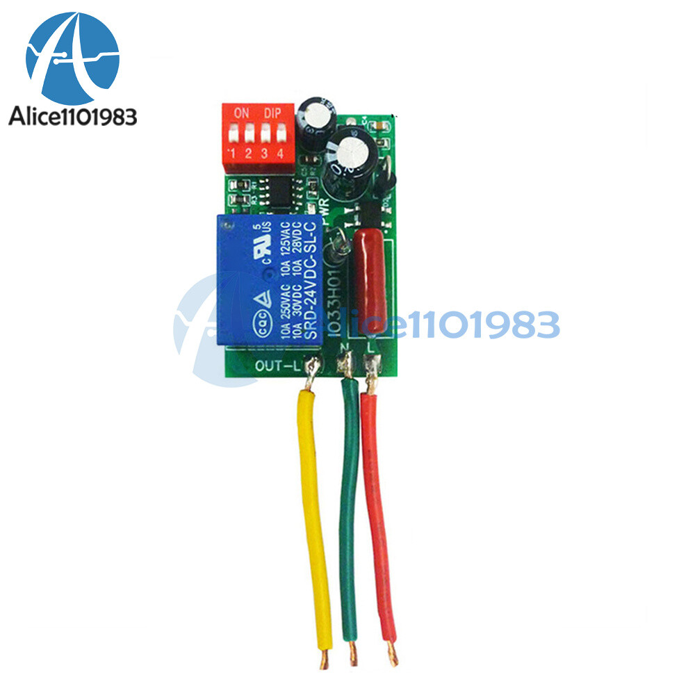 AC110-220V 7A 1 Channel Timer Adjustable Turn Off Delay Controller Module