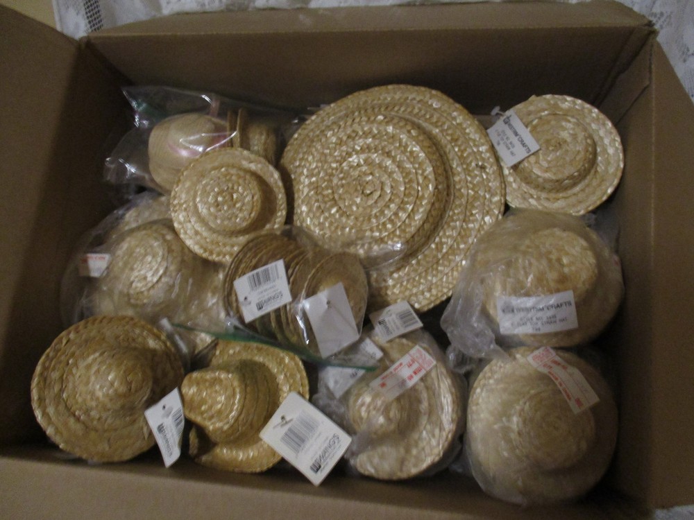Minature Straw Hats