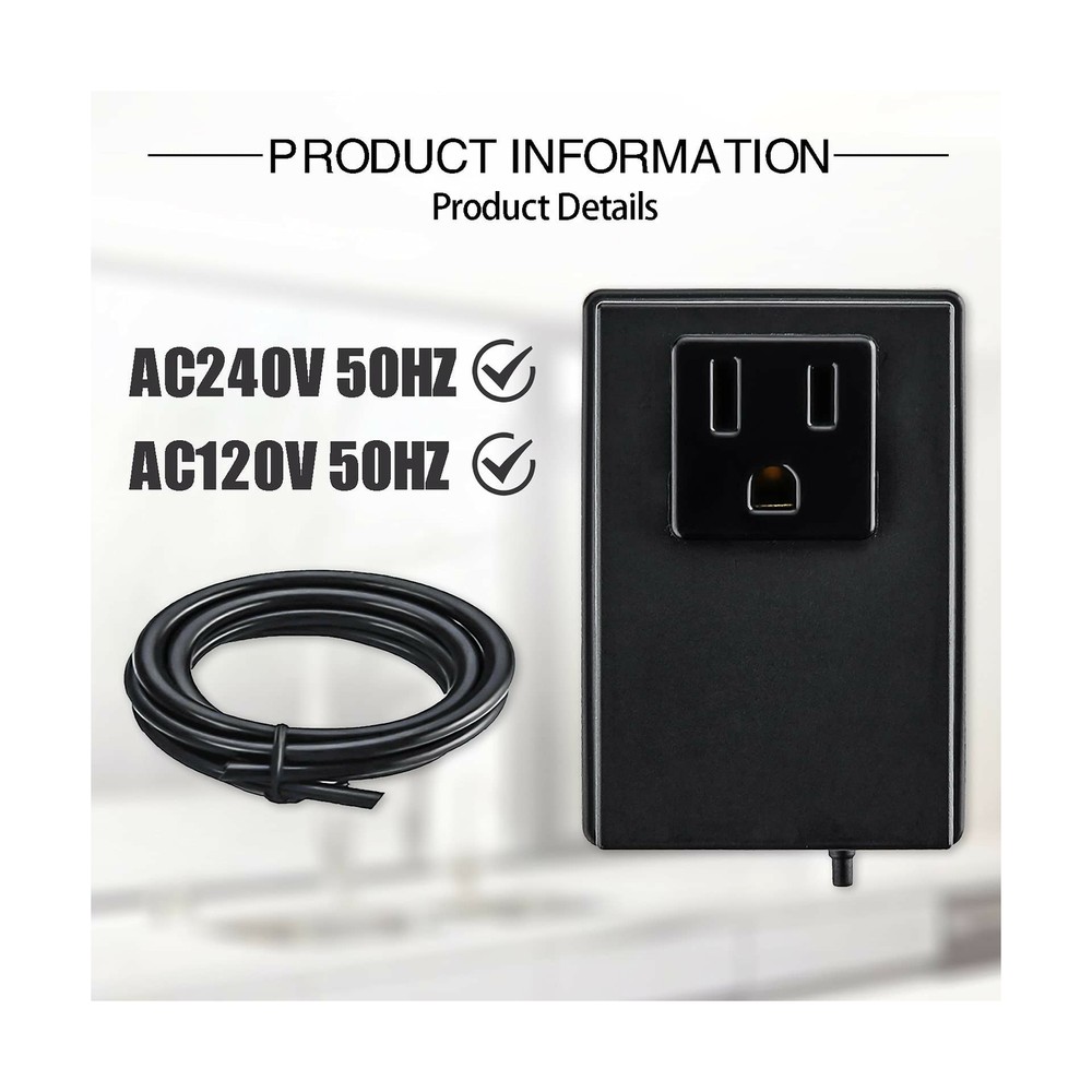 SINKINGDOM Garbage Disposal Air Switch Kit with with Long Button, Champagne B...