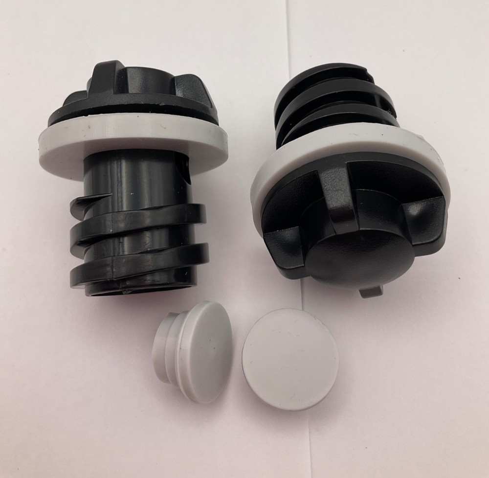 2pcs Cooler Drain Plug Compatible with YETI & RTIC Coolers Leak-Proof Plug Repla