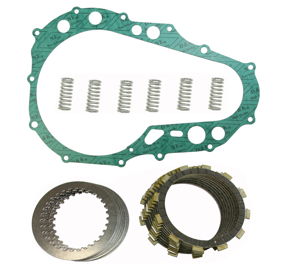 Complete Clutch Kit & Clutch Cover Gasket KFX400 DVX400 & LT-Z400 Quadsport
