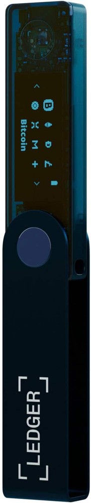 Ledger - Nano X Crypto Hardware Wallet - Bluetooth - Sapphire Blue