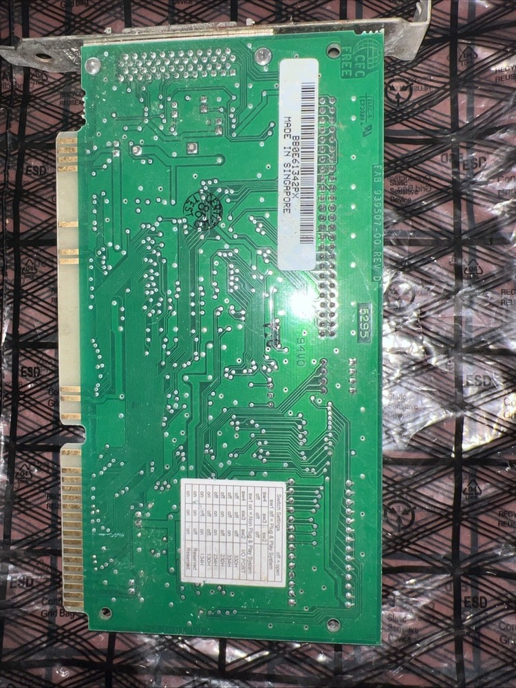 ADAPTEC AHA-1535A ISA SCSI CONTROLLER ADAPTER See Descript