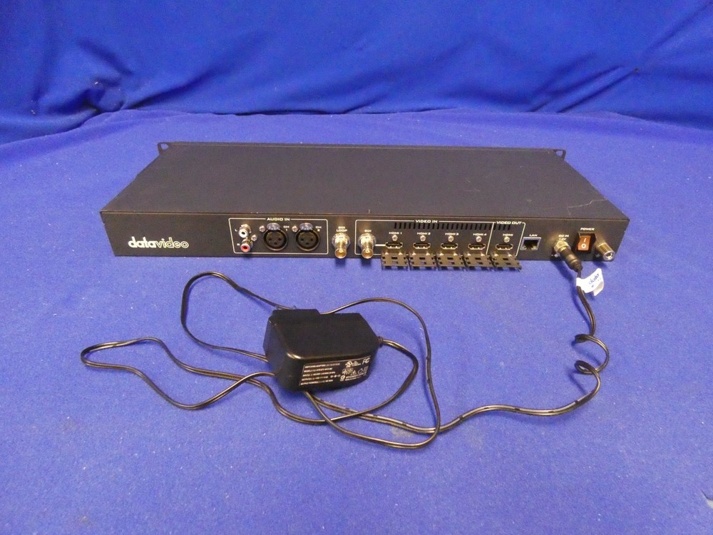 Datavideo NVS-40 4-Channel Streaming Encoder/Recoder w/Power Supply (no drives)