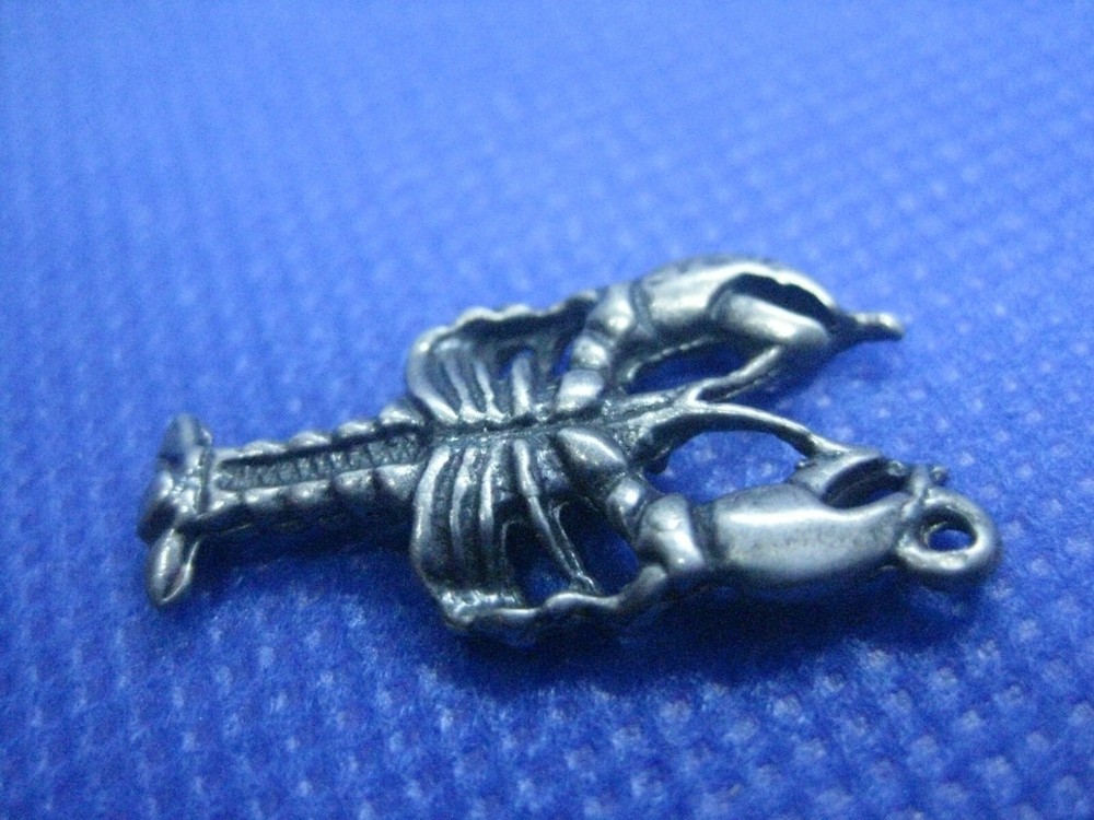 Sterling Silver Lobster Charm