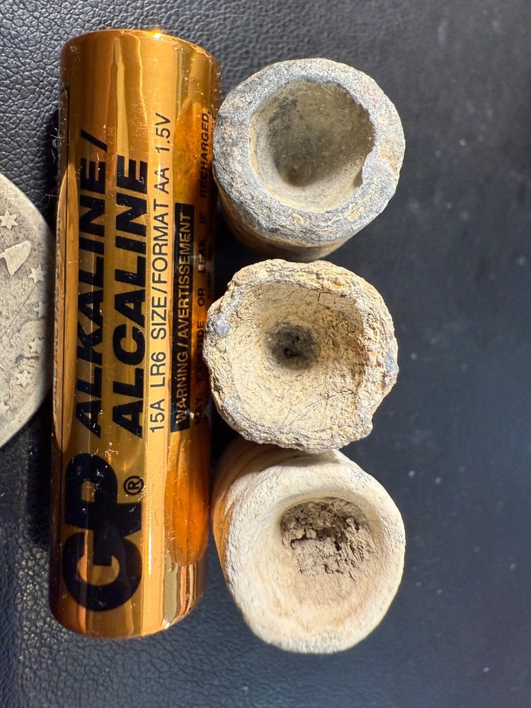 (3)Civil War Bullets 3-stripe .58 Caliber Confederate Nice Examples!