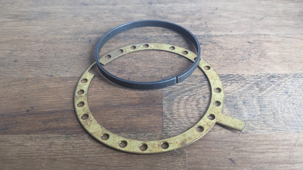 Protector Miners Lamp Shut Off Ring and holding spring For Early Type 6