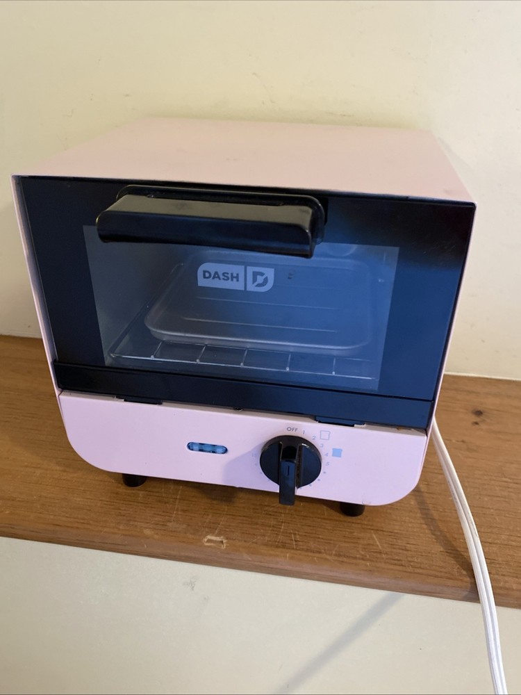 Dash Mini Toaster Oven - Pink, Fully Functioning Mod Style EXCELLENT