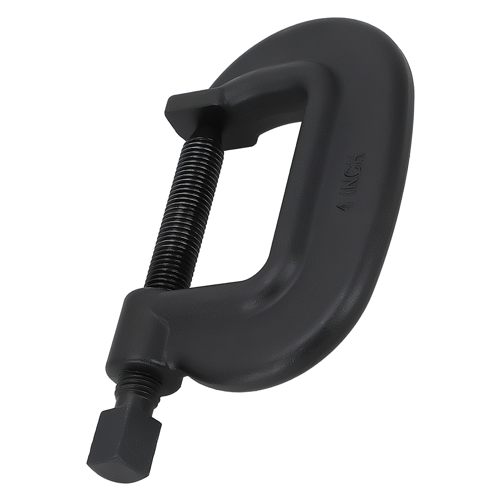 Heavy Duty Steel C-Clamp 4" Width 4.5" Opening Machinist Workshop Tool Black