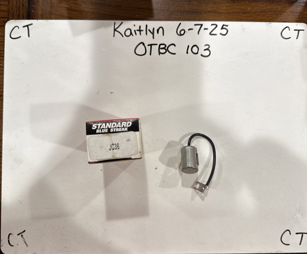 JC36 Ignition Condenser Standard