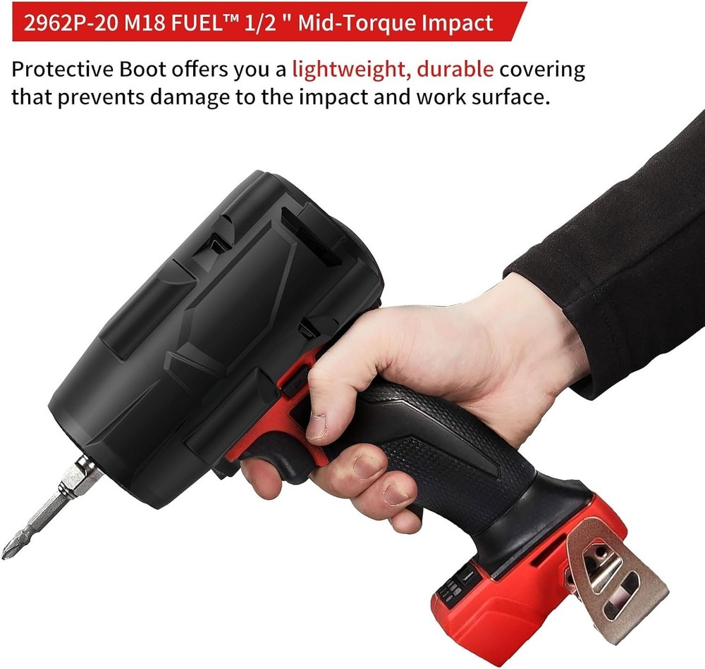 Flexible Rubber Protective Sleeve for M18 FUEL Tools - Engineered for Impact