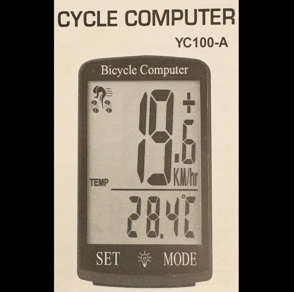 Dondofla Wireless Bicycle Computer YC100-A