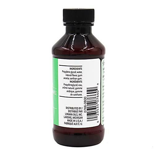 LorAnn Peppermint Bakery Emulsion, 4 ounce bottle