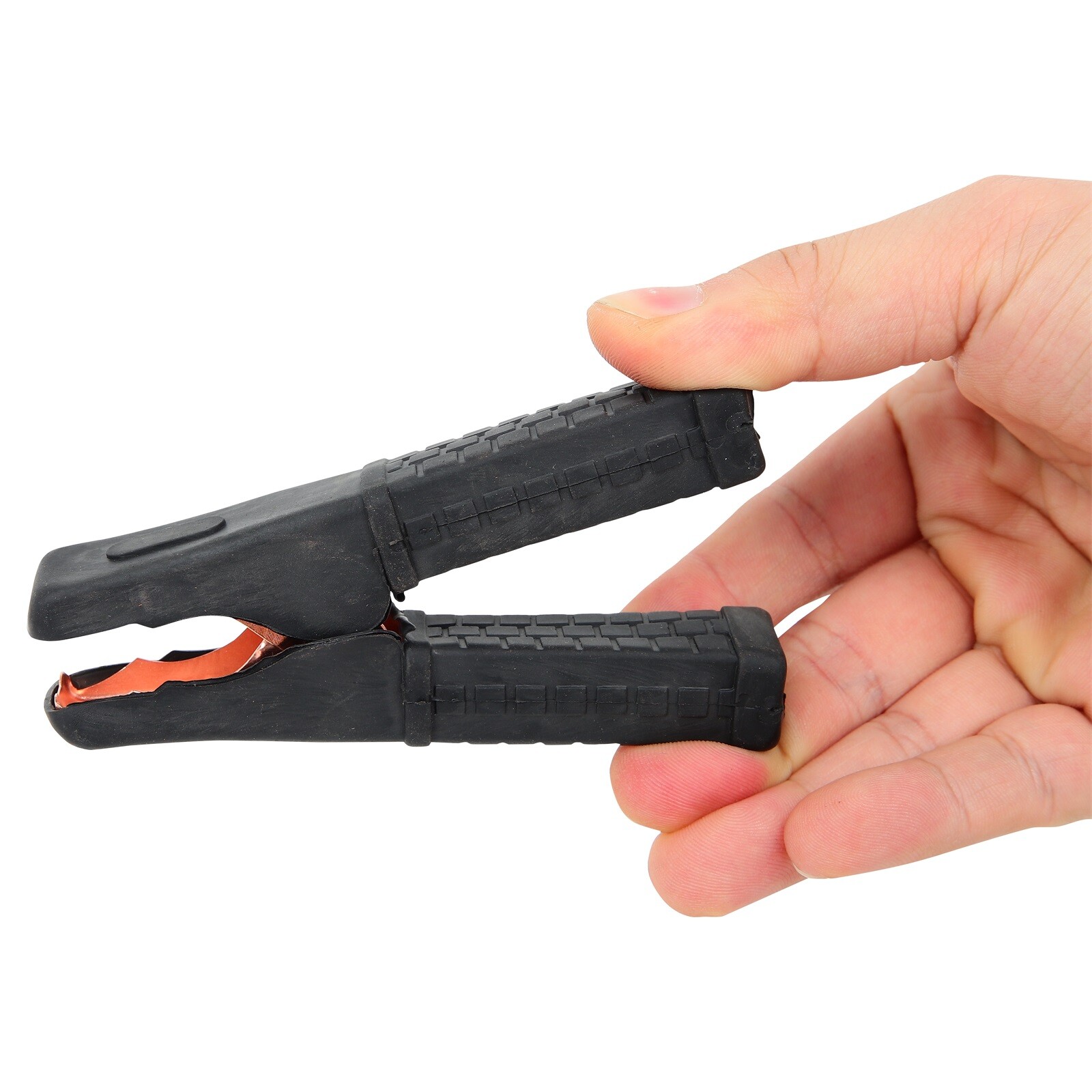 4x Jumper Cable Battery Charger Alligator Clamps For Car Vans Trucks Heavy Duty