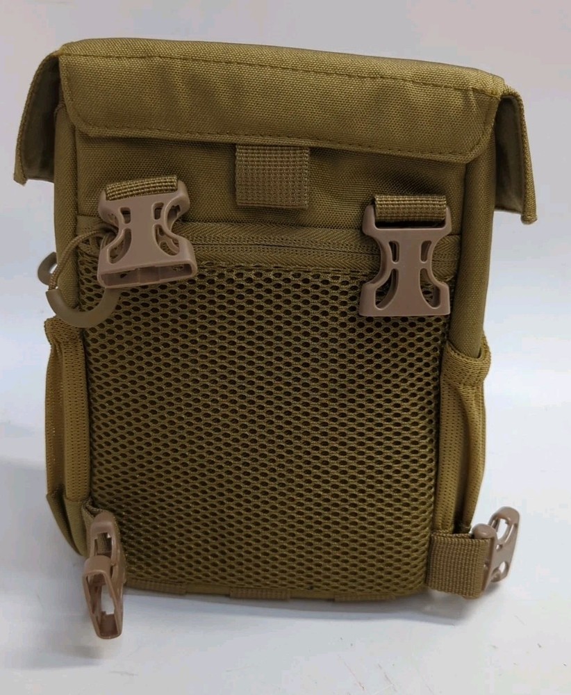 Boundless Performance Binocular Harness with Rangefinder Pouch Coyote Brown
