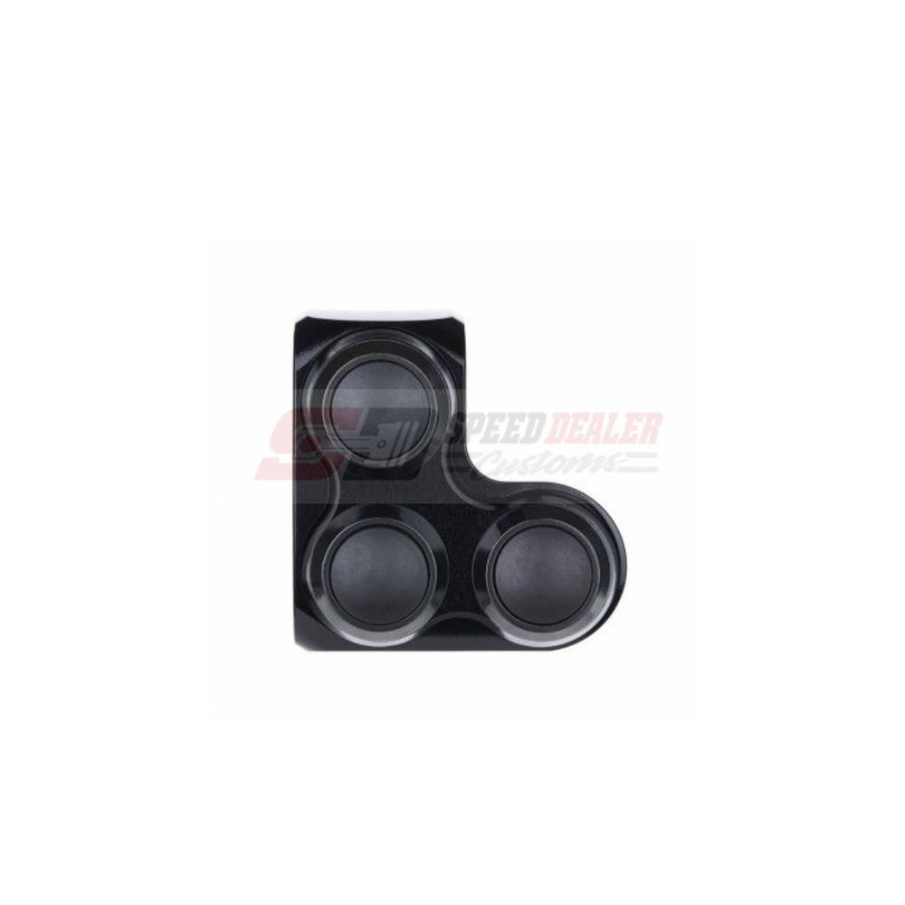 Motogadget -mo.switch basic 3 Push button, LEFT Black