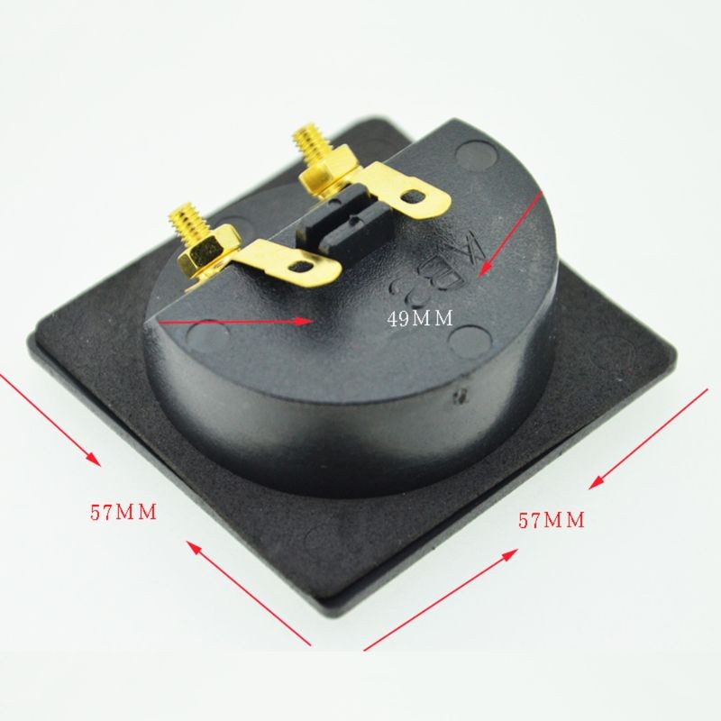 Metal Junction Clip Square Junction Box Banana Socketing Speaker Terminals