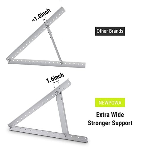 Adjustable Solar Panel Tilt Mount Brackets Kit Folding Tilt NPB-400T(40Inch)