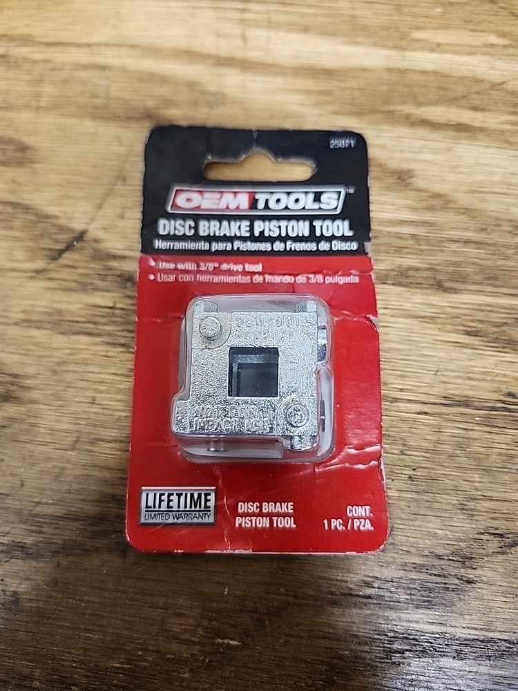 OEMTOOLS Rear Disc Brake Piston Tool (part number 25071).