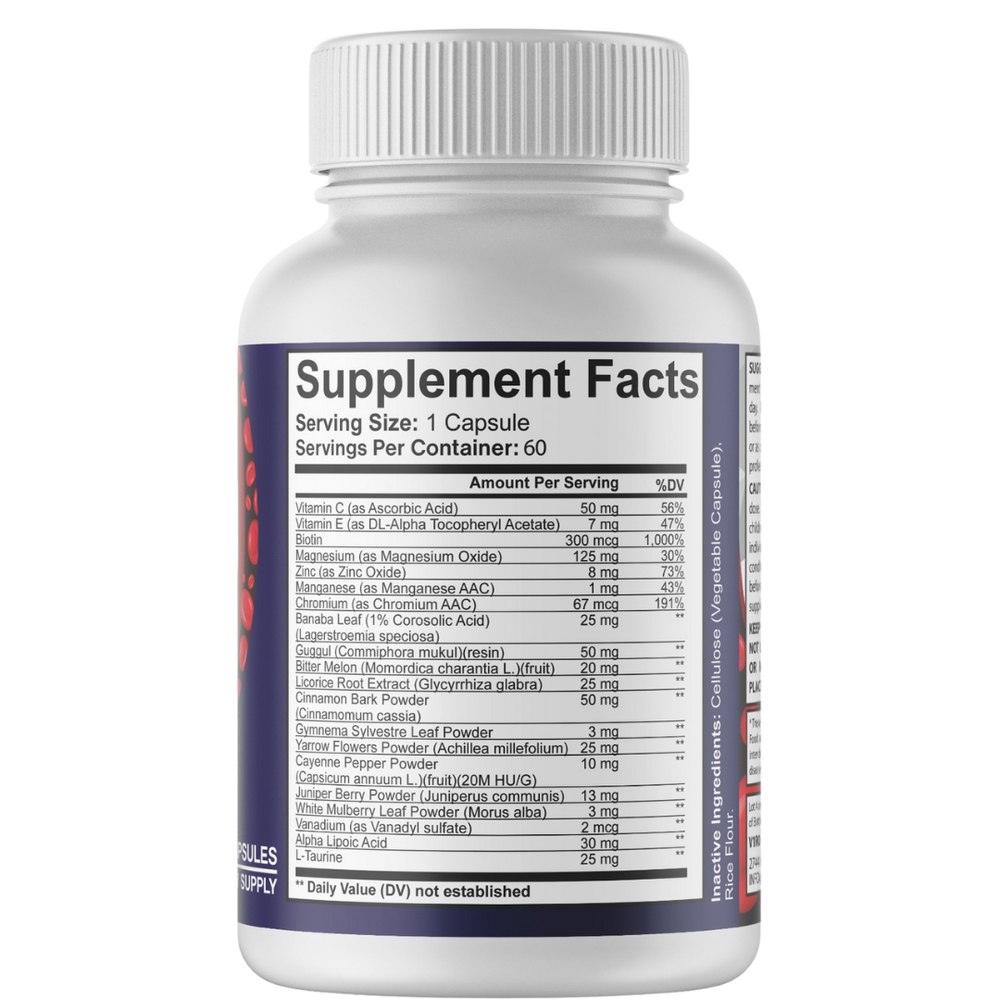 Gluco Proven, Blood Sugar Formula - 2 Bottles