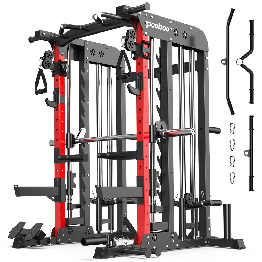 Multi-Functional Machine Power Cage Home Gym Workout Machine Strength Training