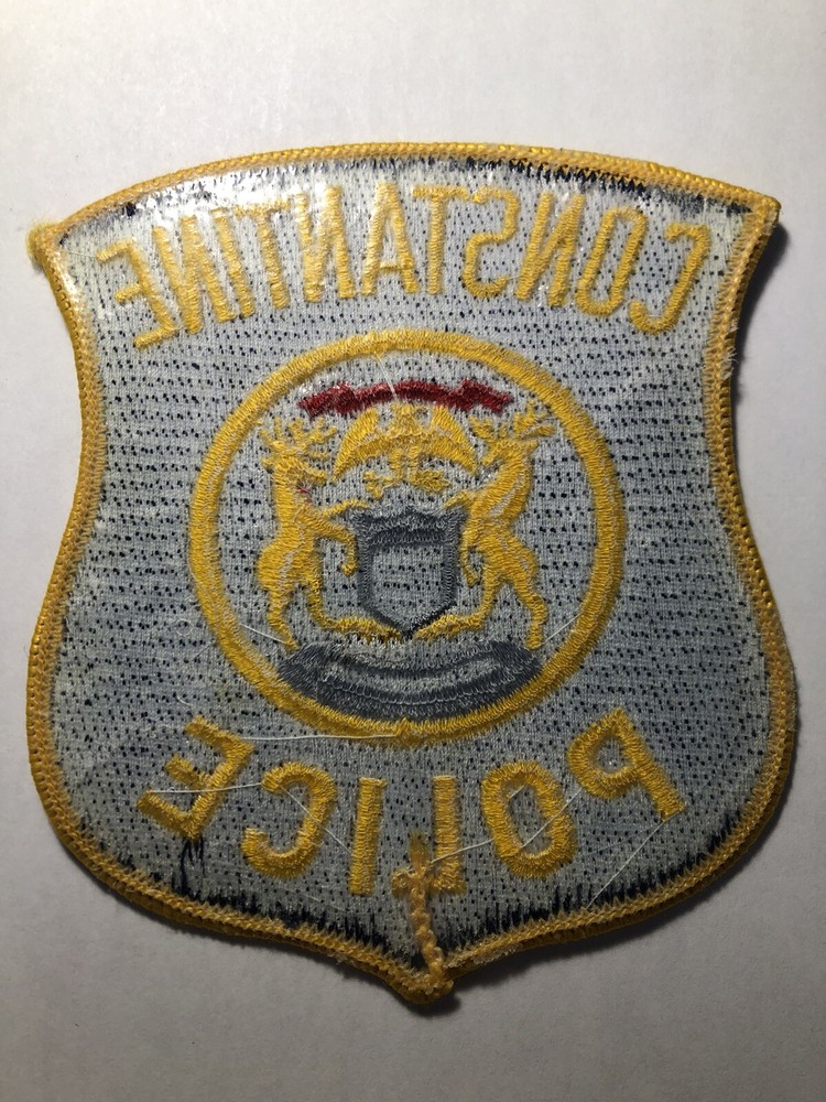 Constantine Michigan Police Patch