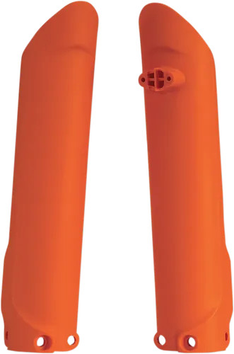 Acerbis Orange Lower Fork Cover Protector Guard Set KTM 350 XC 15-20
