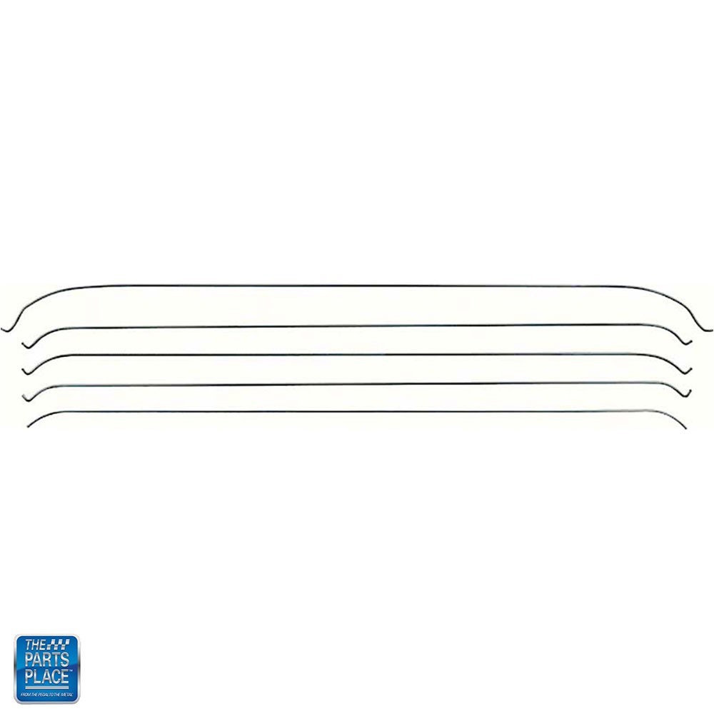 1965-1966 Impala Interior Headliner Bow 2 Door Fastback 5 Piece Set