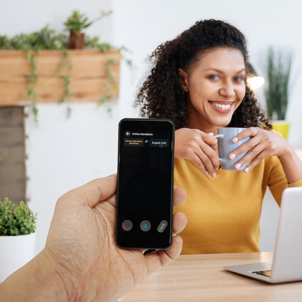 Language Translator Device Two-Way Instant 137+ Languages Voice & Text & Offline