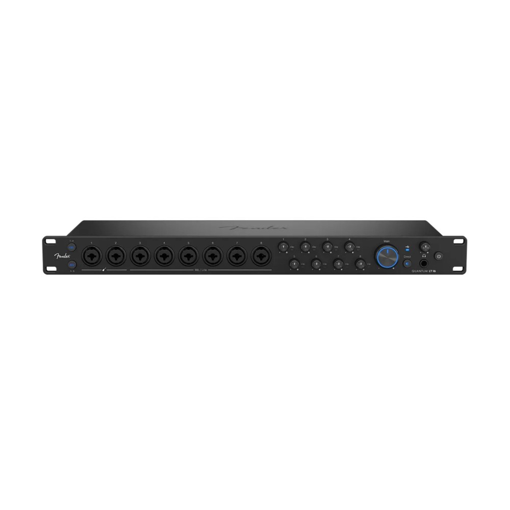 Fender Studio Quantum LT 16 USB-C Audio Interface with 8 MAX-HD Mic Preamps