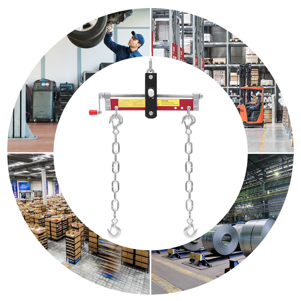 Engine Load Leveler,engine Hoist Shop Crane Accessory With Adjustable Handle