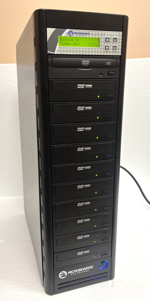 Microboards Technology DVD/CD Duplicator - Model: DVD PRM NET-20 TESTED!