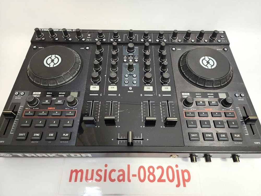 Native Instruments Traktor Kontrol S4 MK1 DJ Controller Midi Turntable