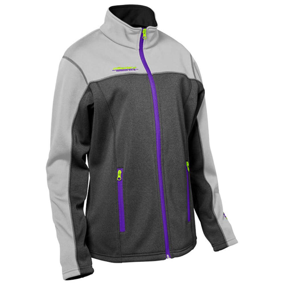 Castle X Fusion G4 Women's Mid-Layer Jacket - Grape/Hi-Vis