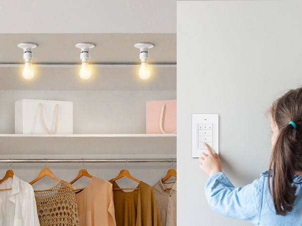 DEWENWILS Wireless Light Socket & Switch Kit, No Wiring, 100FT Range, ETL Listed