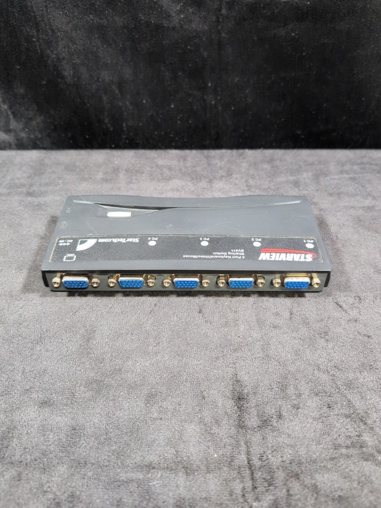 StarTech.com StarView SV411K - KVM switch - 4 ports