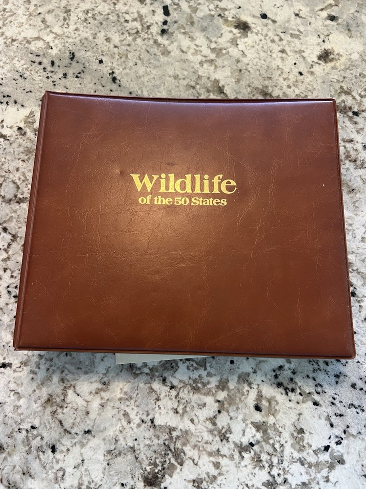 "Wildlife of the 50 States" First Day Cover Collection album issued by the