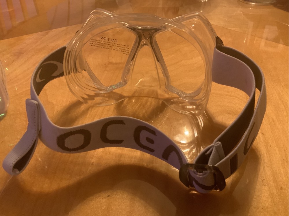 OCEANIC CYANEA MASK, CLEAR /TITANIUM