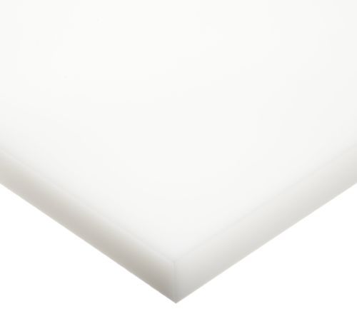 HDPE Plastic Sheet - 1/16" Thick - White - 24" x 48"