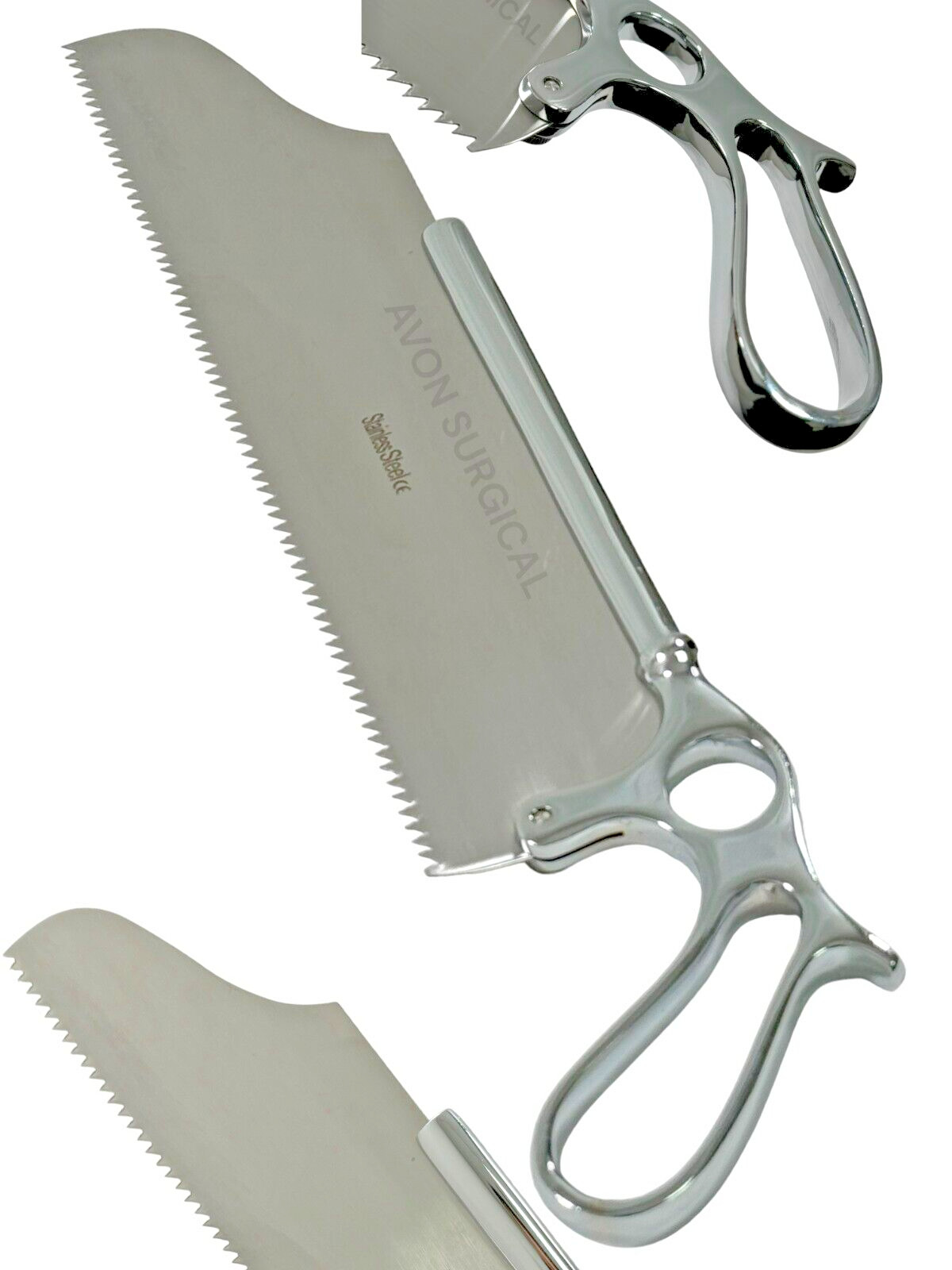 New Satterlee Bone Saw 13″ Ring Handle Orthopedic Surgical Veterinary Instrument