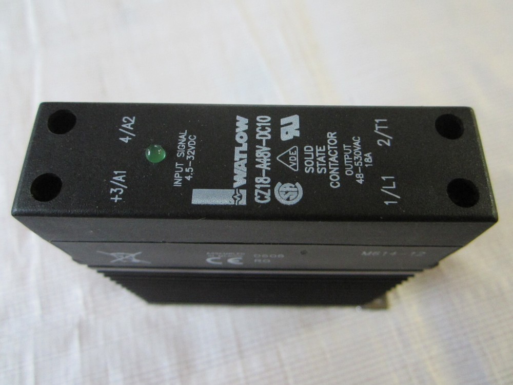 WATLOW CZ18-A48V-DC10 SOLID STATE CONTACTOR CZ18A48VDC10